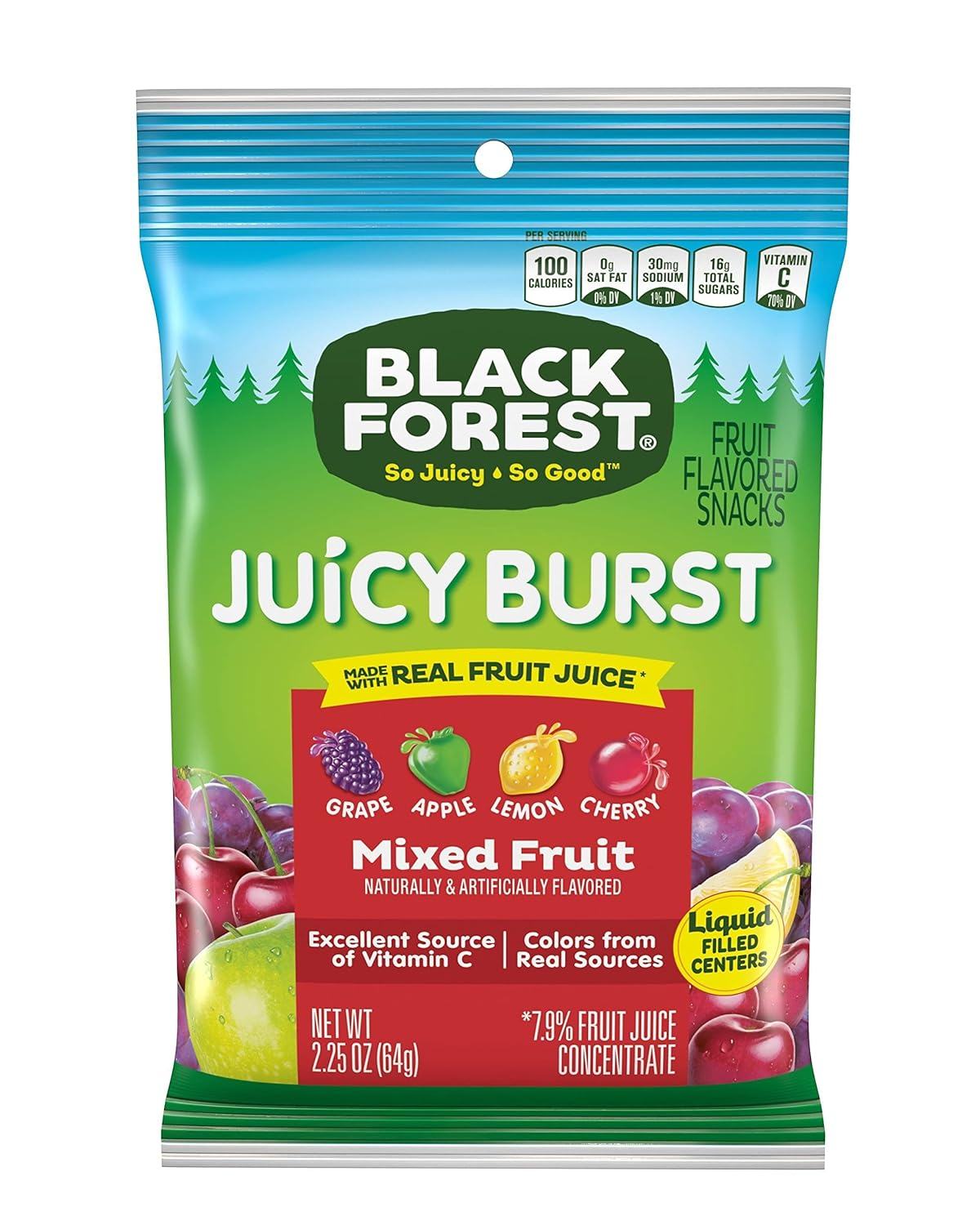 black-forest-juicy-burst-mixed-fruit-48-x-2-25oz-black-sand-distribution Black Forest - Juicy Burst Mixed Fruit (48 x 2.25oz) - Pallet - Image 1