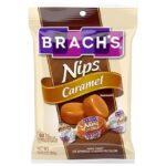 Brach's Nips - Caramel Hard Candy Peg Bag  (12 x 3.25oz) - Pallet