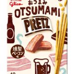 GLICO OTSUMAMI PRETZ Snack Smoked Bacon 14 x (12 x 24g)