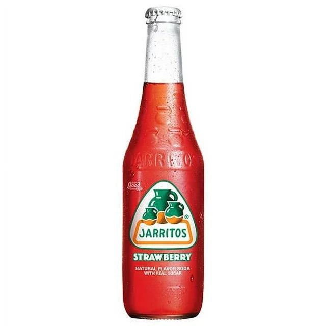 jarritos-strawberry-soda-glass-bottle-24-x-12-5oz-black-sand-distribution Jarritos - Strawberry Soda Glass Bottle (24 x 12.5oz) - Pallet - Image 1