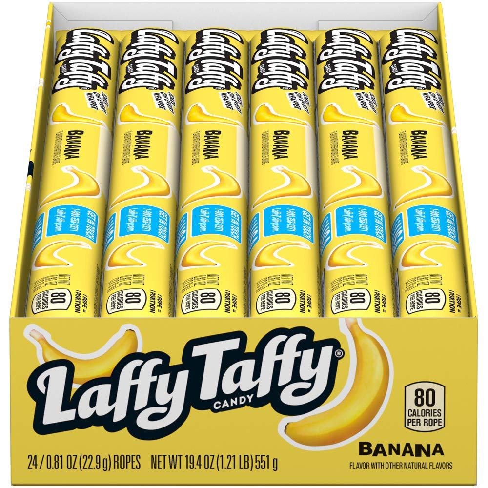 laffy-taffy-rope-banana-24ct-12-x-0-81oz-black-sand-distribution Laffy Taffy - Rope Banana 24CT (12 x 0.81oz) - Pallet - Image 1