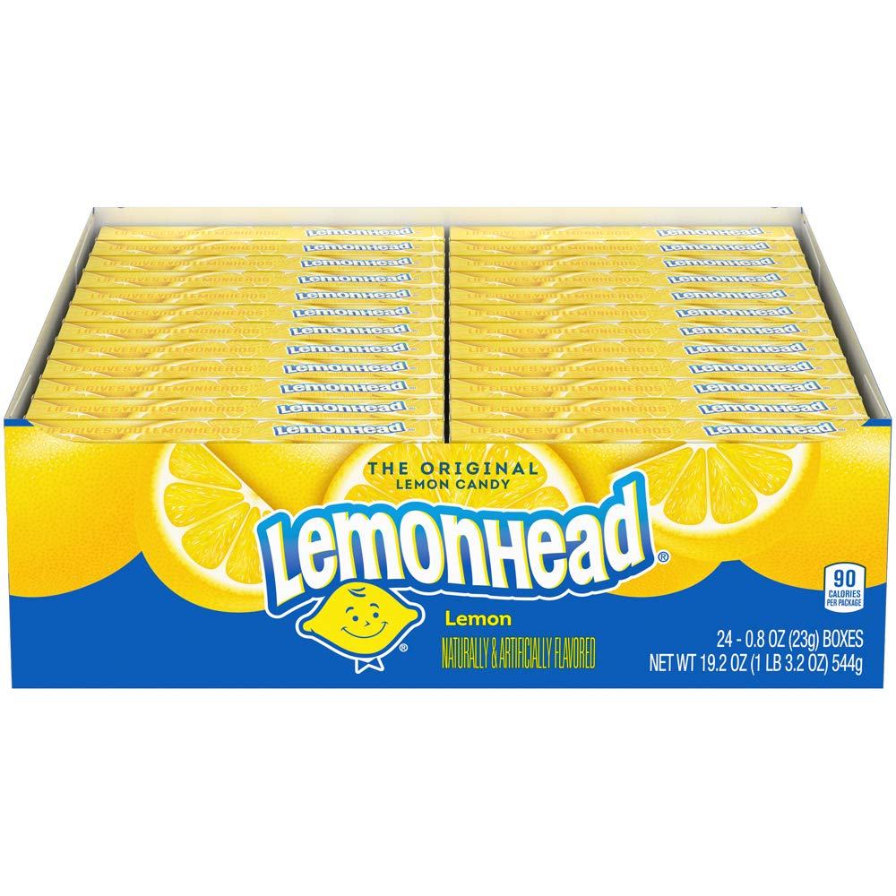 lemonhead-lemon-candy-box-24ct-12-x-0-8oz-black-sand-distribution Lemonhead - Lemon Candy Box 24CT (12 x 0.8oz) - Pallet - Image 1