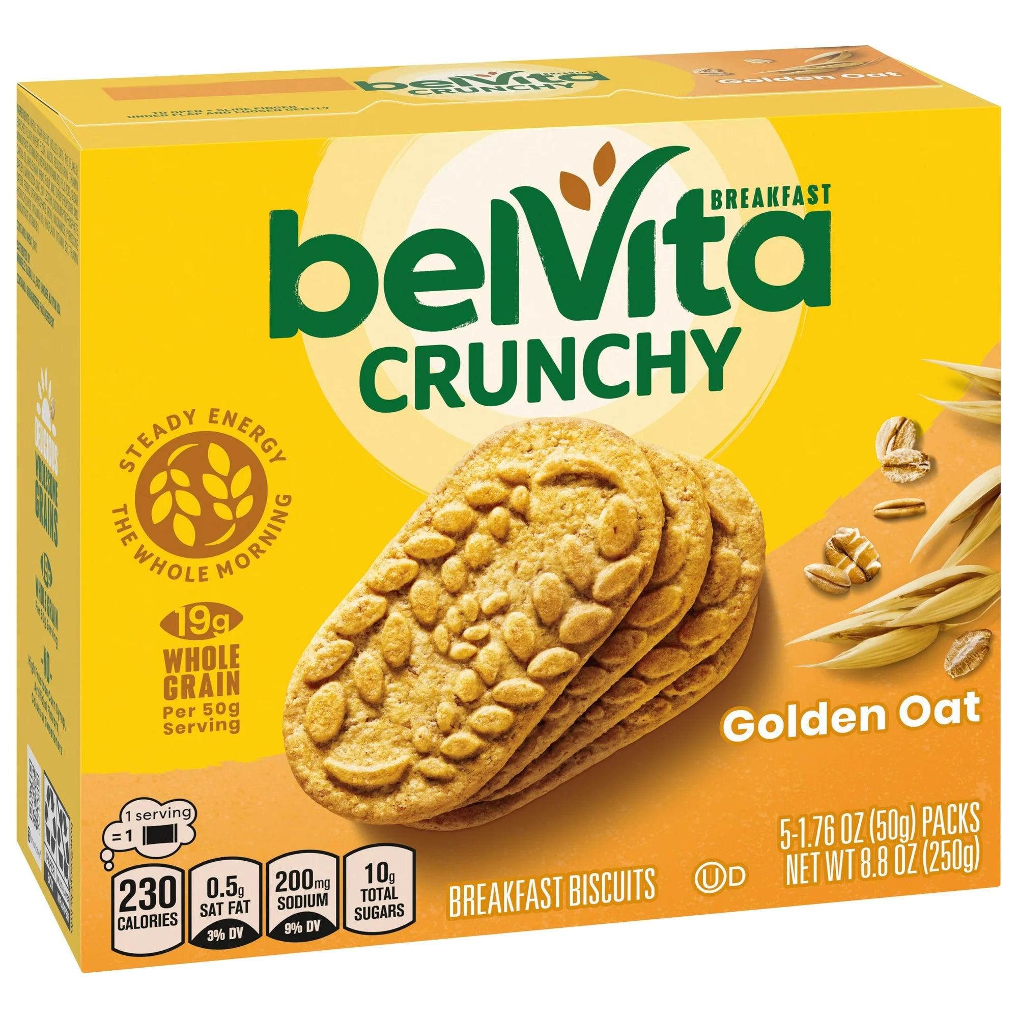 mondelez-belvita-breakfast-biscuit-golden-oat-6-x-8-8oz-black-sand-distribution Mondelez - Belvita Breakfast Biscuit Golden Oat (6 x 8.8oz) - Pallet - Image 1