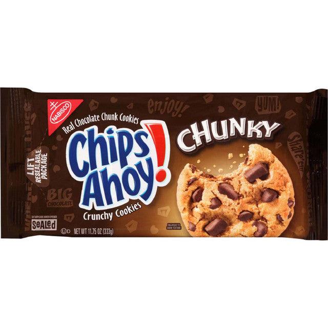 mondelez-chips-ahoy-chunky-cookies-12-x-11-75oz-black-sand-distribution Mondelez - Chips Ahoy! Chunky Cookies (12 x 11.75oz) - Pallet - Image 1