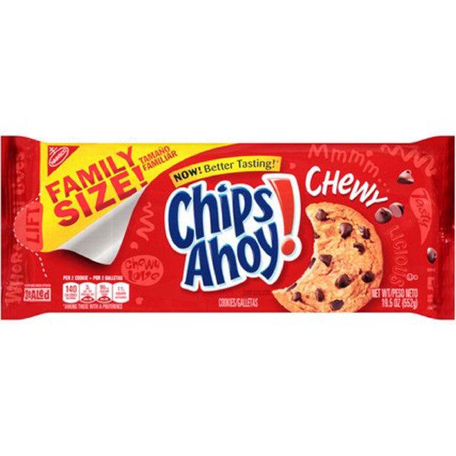 mondelez-chips-ahoy-cookie-chewy-12-x-19-5oz-black-sand-distribution Mondelez - Chips Ahoy! Cookie Chewy (12 x 19.5oz) - Pallet - Image 1