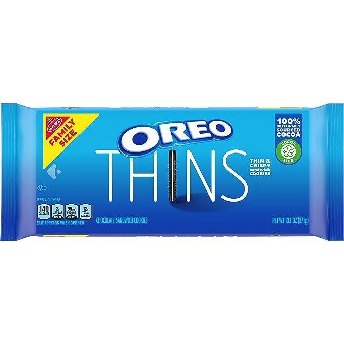 mondelez-oreo-thins-original-family-size-12-x-13-1oz-black-sand-distribution Mondelez - Oreo Thins Original Family Size (12 x 13.1oz) - Pallet - Image 1