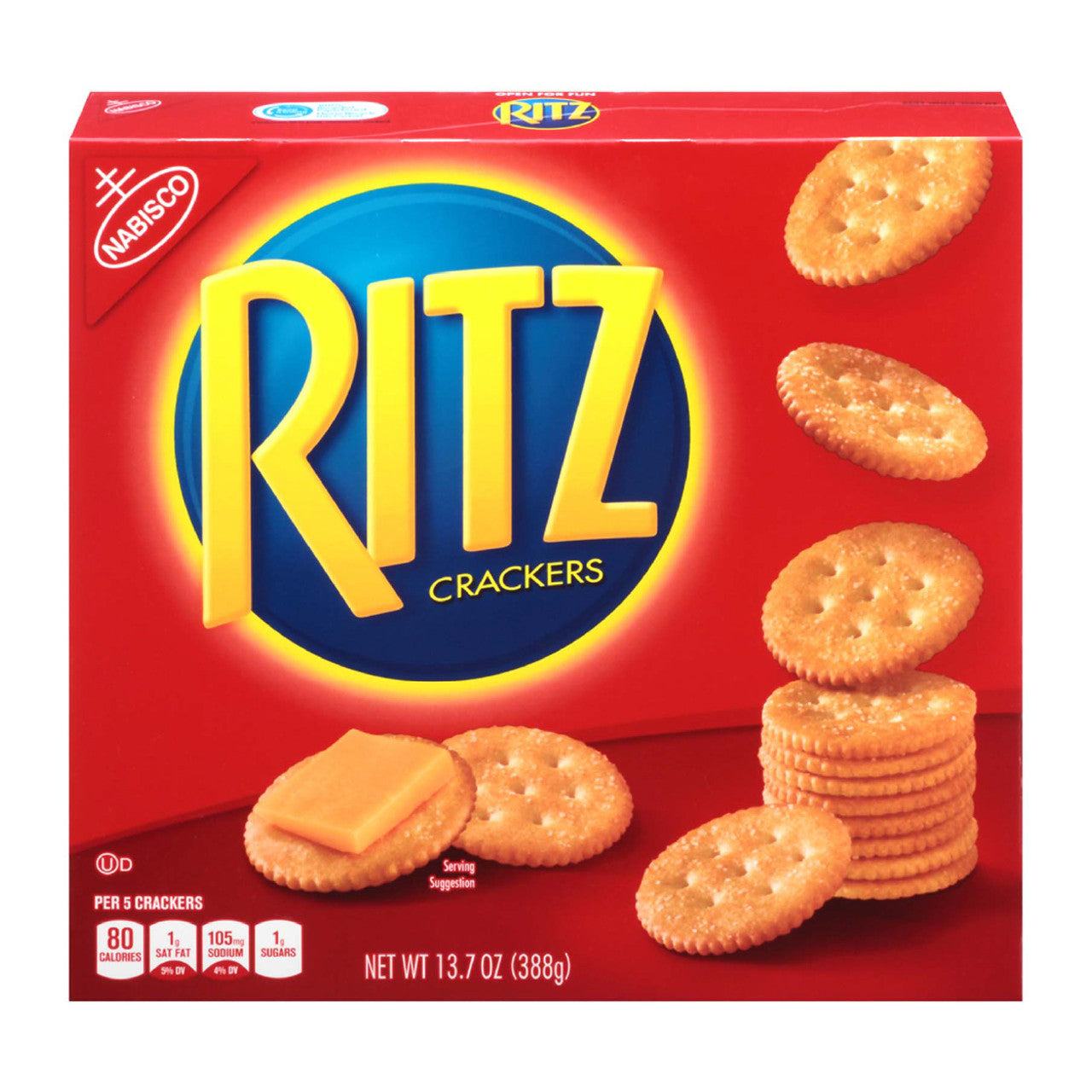 mondelez-ritz-crackers-original-12-x-13-7oz-black-sand-distribution Mondelez - Ritz Crackers Original (12 x 13.7oz) - Pallet - Image 1