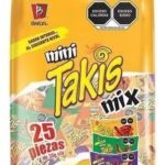 MX Takis - Mini Takis Mix 25 Pieces (3 x 875g) - Container