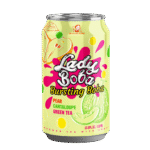 Popping Boba - Cantaloupe + Pear Bubble Tea (24 x 320ml) - Case