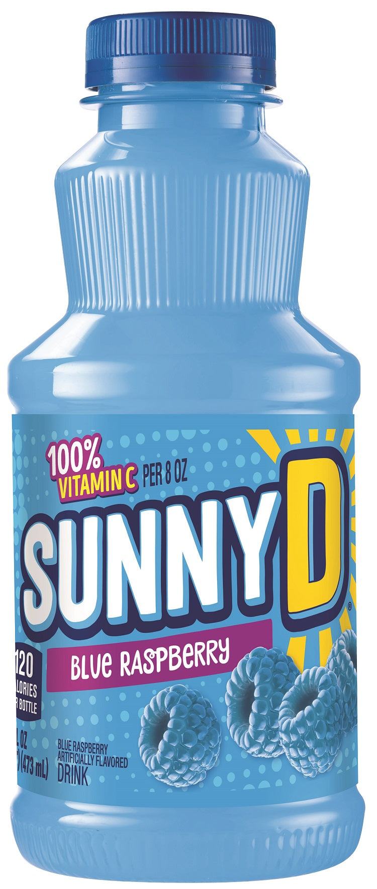 sunnyd-blue-raspberry-single-serve-12-x-16oz-black-sand-distribution SunnyD - Blue Raspberry Single Serve (12 x 16oz) - Pallet - Image 1