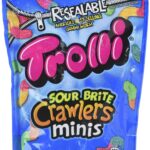 Trolli - Minis Sour Brite Crawler Gummy Candy Resealable (6 x 9oz) - Pallet