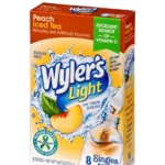 Wyler's Light - Peach Iced Tea Single To Go Drink Mix  (12 x 8 x 0.47oz) - Case