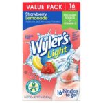 Wyler's Light - Strawberry Lemonade Single To Go Drink Mix  (6 x 16 x 1.6oz) - Case